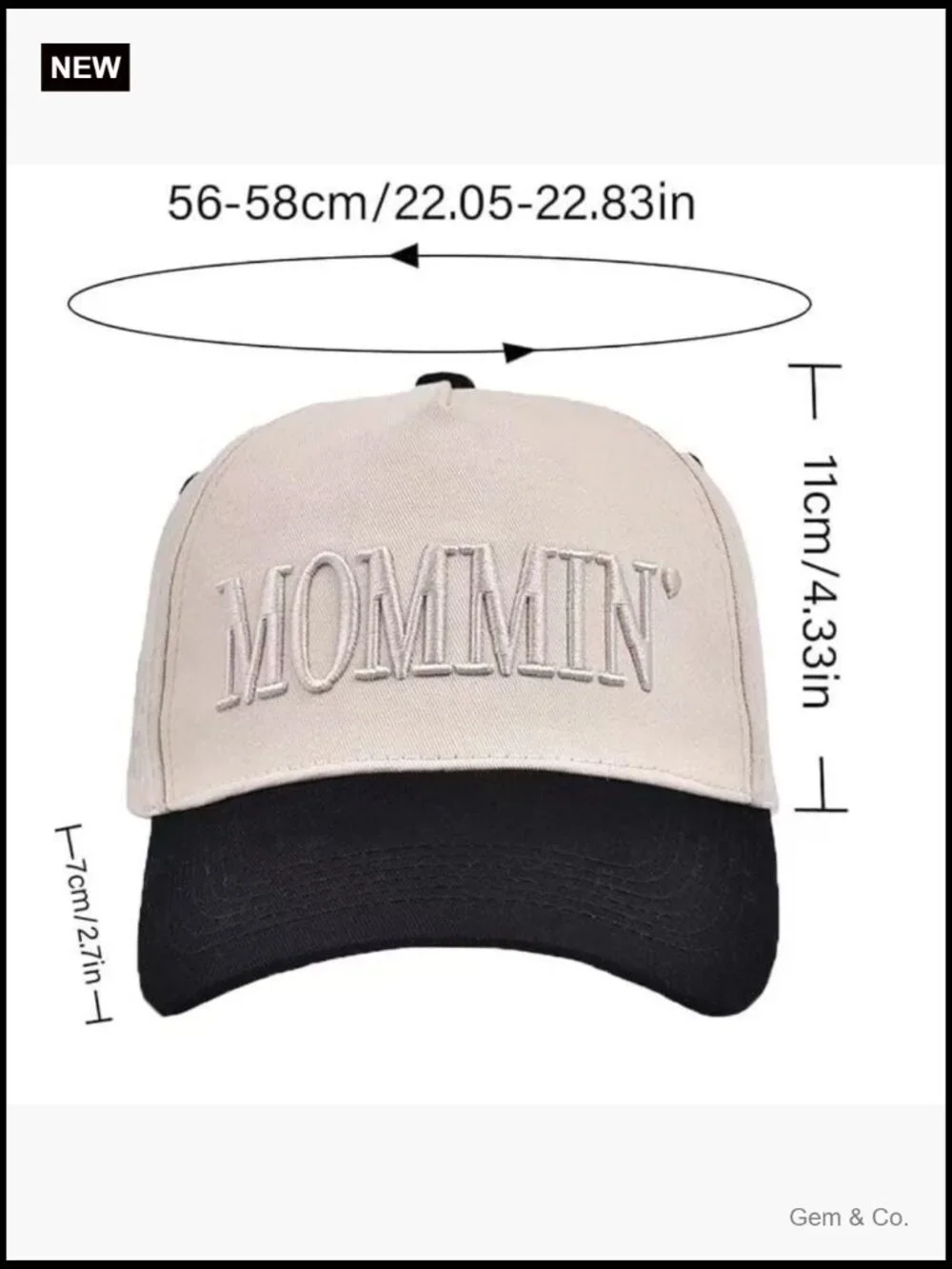 Vintage Mom Trucker Hat Embroidered Cap Unisex Adjustable Baseball Cap Cotton